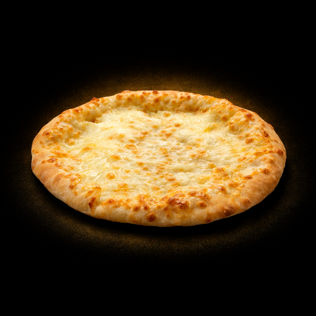 Fresh Cheese Manakish (served with fresh vegetables and pickles)